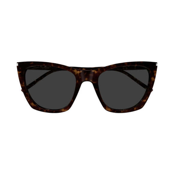 NWT Yves Saint Laurent SL-214-KATE-THIN Havana 55mm Sunglasses